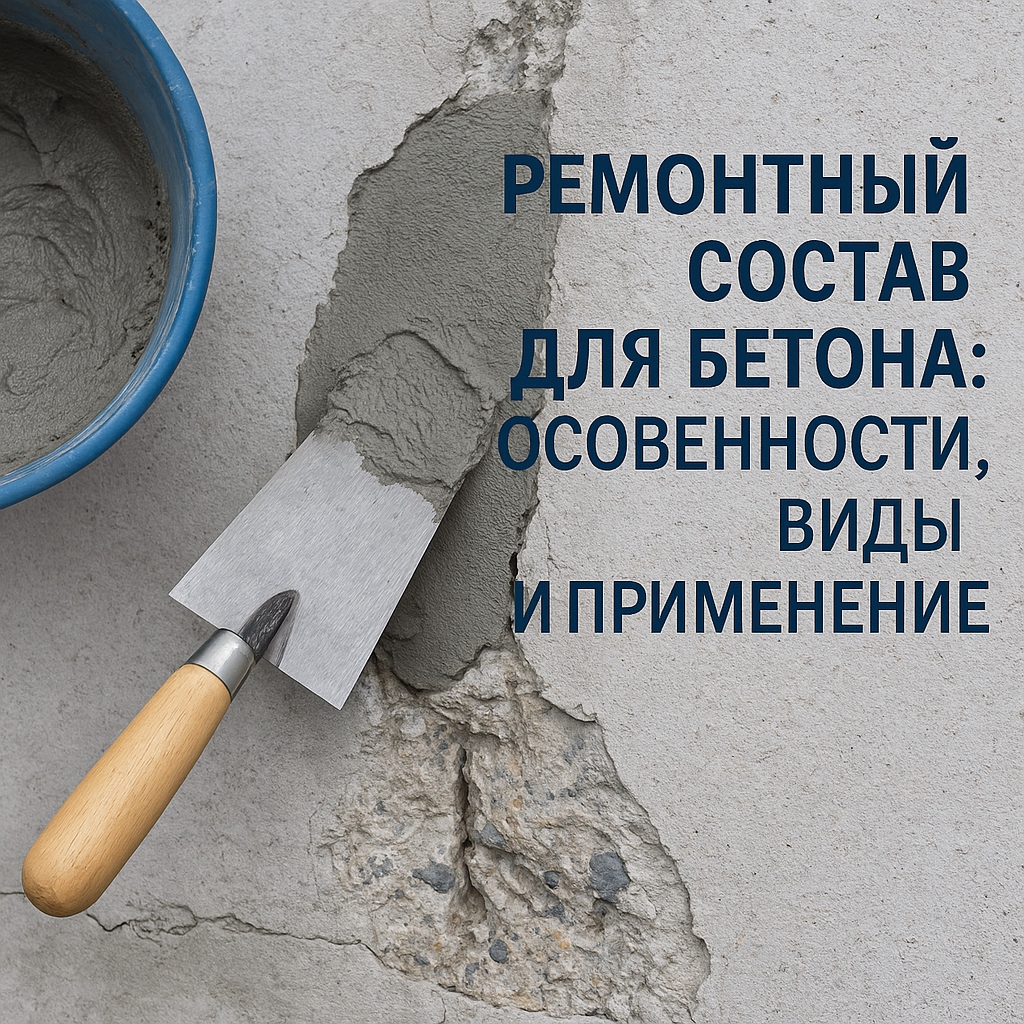 Ремонтный состав для бетона: особенности, виды и применение