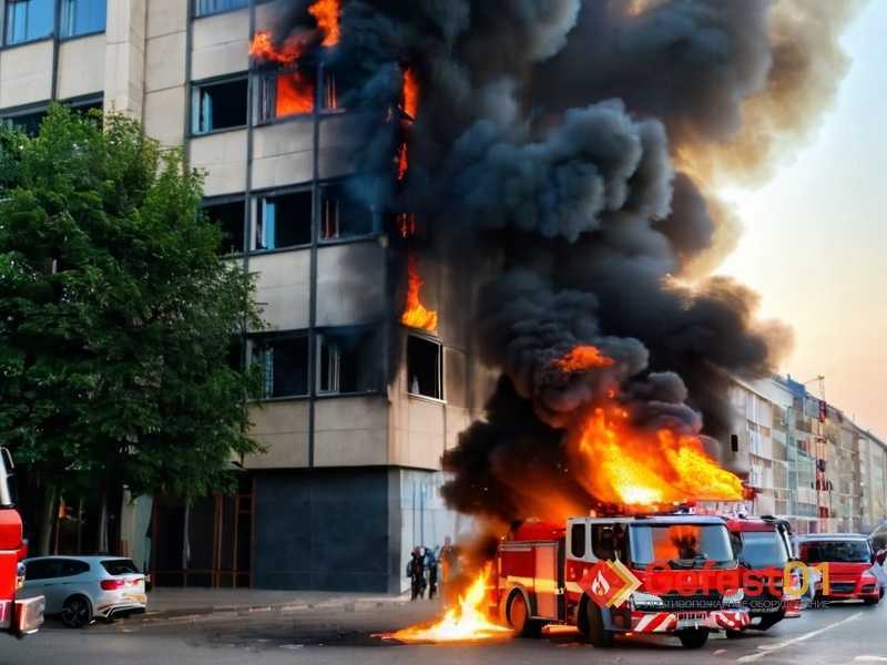 Огнезащита несущих конструкций из алюминиевых сплавов.