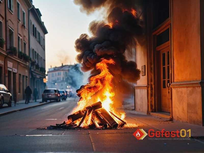 Извещатели пламени (УФ/ИК) - применение для обнаружения открытого горения