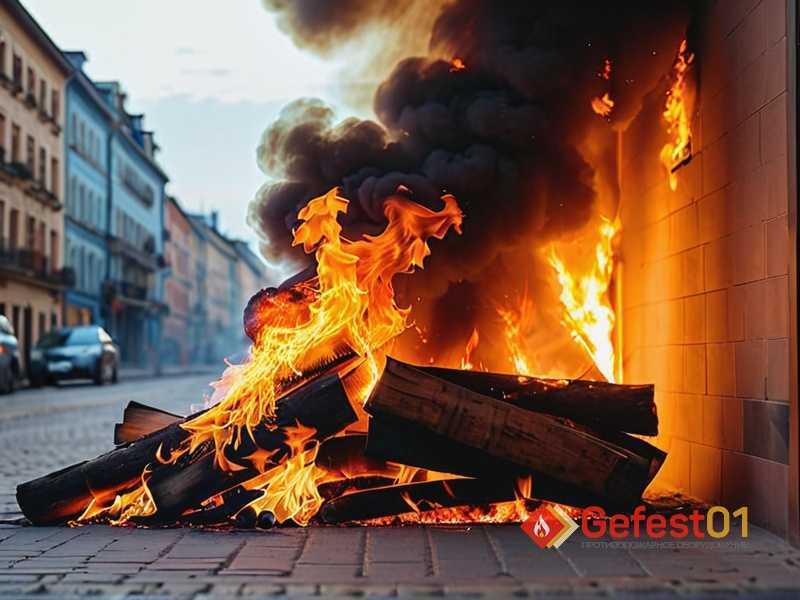 Обозначение и маркировка эвакуационных путей