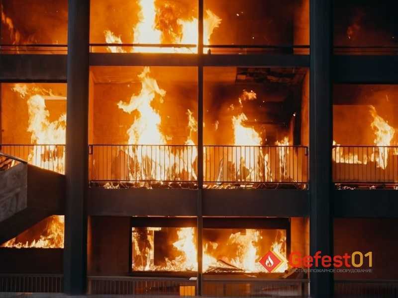 Как правильно тушить пожар в электрощитовой?