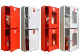 Противопожарный шкаф: организация противопожарного оборудования в помещении